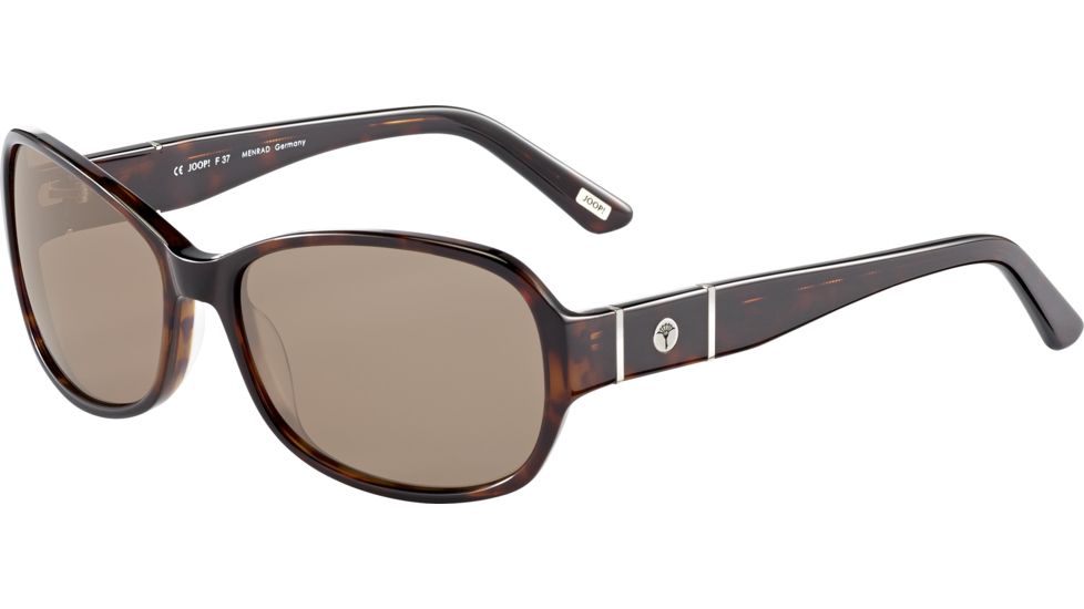 JOOP! 87192 Single Vision Prescription Sunglasses, Brown Havana Frame, 87192-8940SV