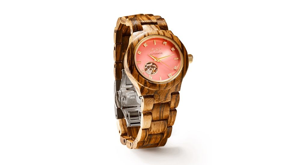 Jord Cora Zebrawood and Rose, Brown, Rose J8006A06W