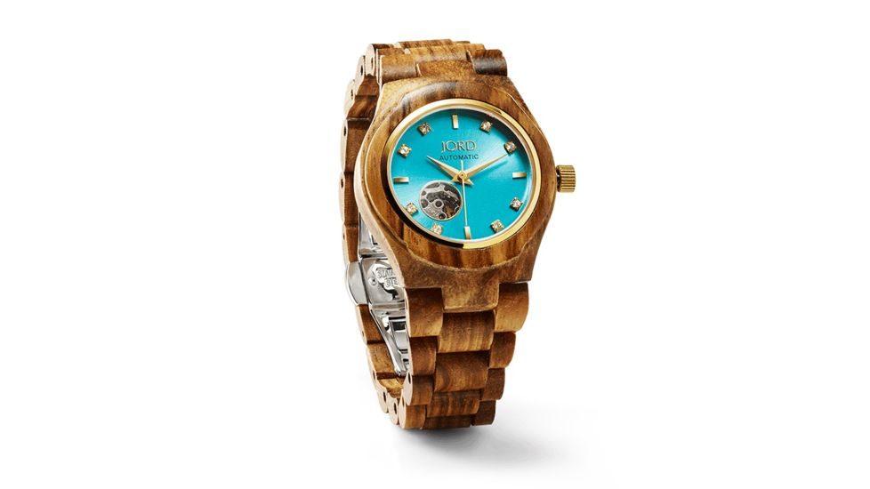 Jord Cora Zebrawood and Turquoise, Brown, Turquoise J8005A01W