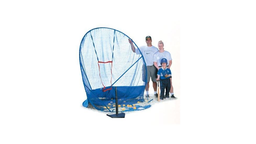 JUGS Baseball Practice Package - Instant Screen, Hitting Tee, Baseballs A0100