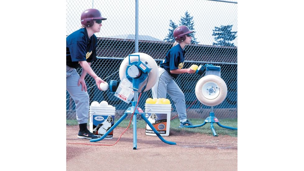 JUGS BP 1 Softball Only Pitching Machine w/o Cart, N.76, 110V, Blue, M1101
