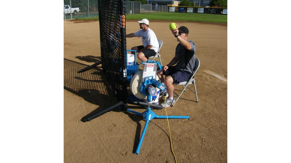 JUGS BP 1 Softball Only Pitching Machine w/o Cart, N.76, 110V, Blue, M1101