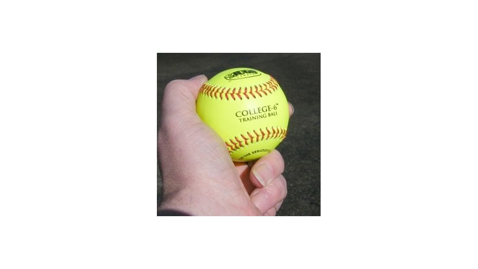 JUGS College-6 Soft Training Balls Box, Yellow, B9220