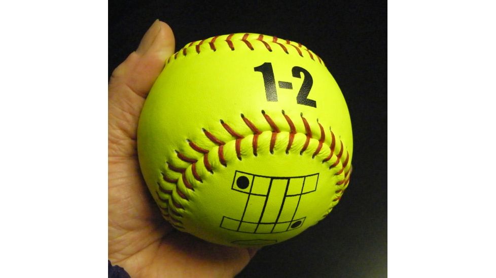 JUGS Perfect Pitch Softballs - 15 Balls, Marked, B5310