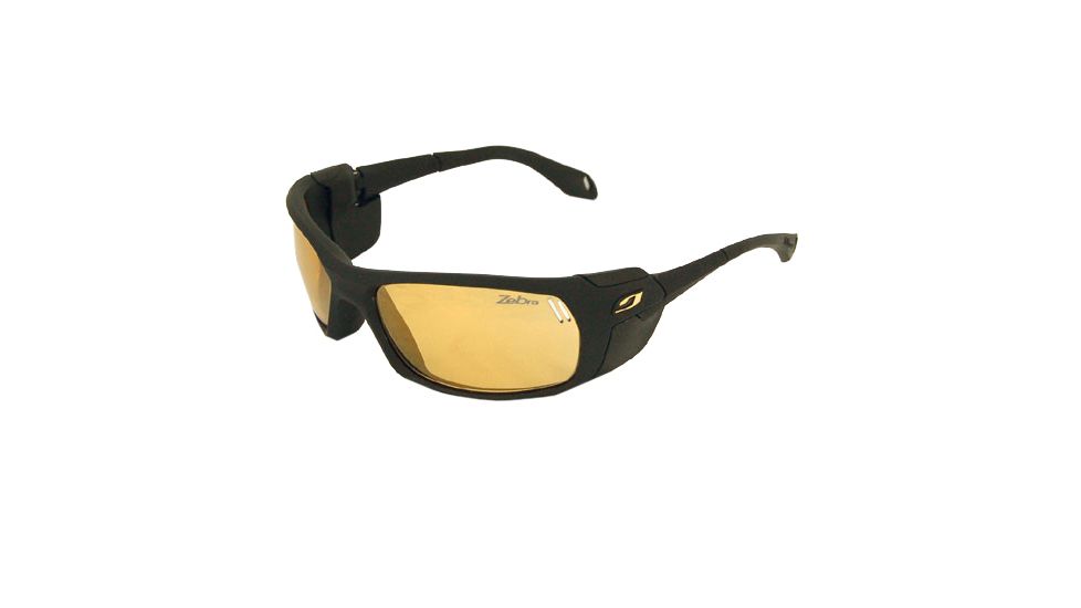 Julbo Bivouak Sunglasses, Zebra Lens, Matte Black 383322