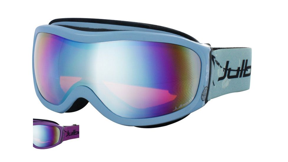 Julbo Cassiopee Rx Insert Goggles - Purple Frame, Cat 3 Multilayer Blue/Orange lens 70512261