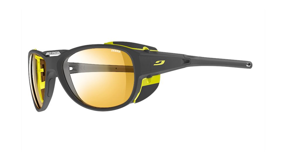 Julbo Explorer 2.0 Progressive Prescription Sunglasses, Matte Gray/Yellow Frame, J4973121PR