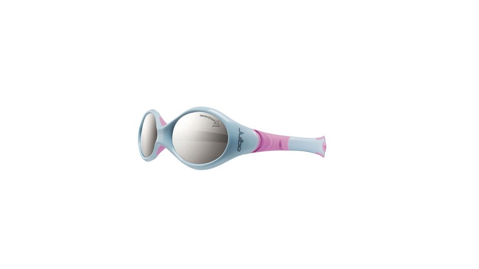 Julbo Looping 1 Babies Prescription Sunglasses with RX Single Vision Lenses for Babies 0-18 months and Cord, Frame Color Julbo Looping 1 Sunglasses - Lavander/Pink