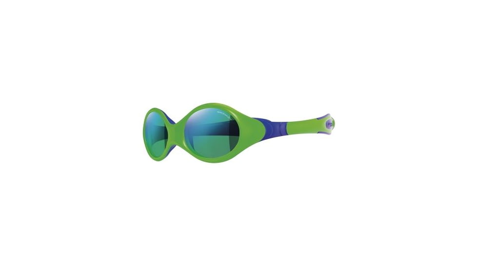 Julbo Looping 3 Kids Sunglasses - Lime/Blue Frame w/Spectron 3CF Lenses 3491116