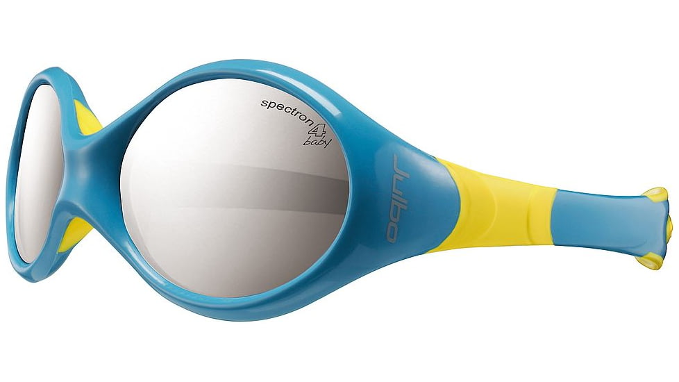 Julbo Looping 3 Kids Sunglasses - Blue/Yellow Frame Frame w/Spectron 4 Baby Lenses 3492312