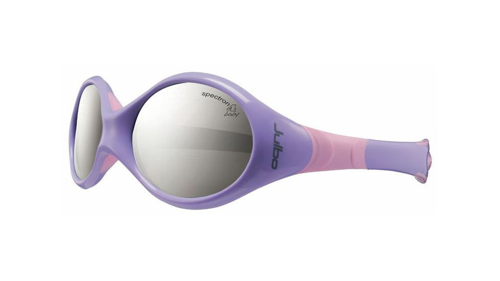 Julbo Looping 3 Kids Sunglasses, Lilac/Pink w/ Spectron 4 Baby Lenses 349132C