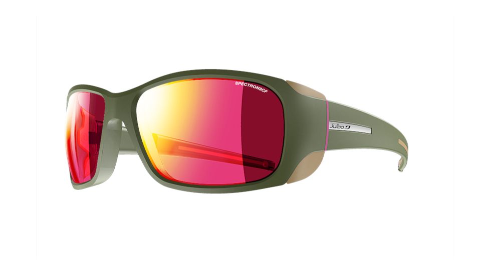 Julbo Monterosa Bifocal Prescription Sunglasses, Army/Pink Frame, J4011154BI
