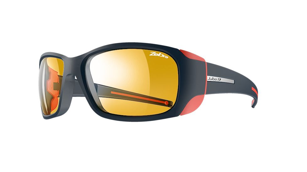 Julbo Monterosa Bifocal Prescription Sunglasses, Dark Blue/Coral Frame, J4013112BI