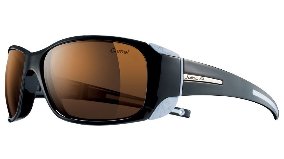Julbo MonteRosa Bifocal Prescription Sunglasses, Black Frame, Camel Lens, Polarized, Photochromic-J401514USBI
