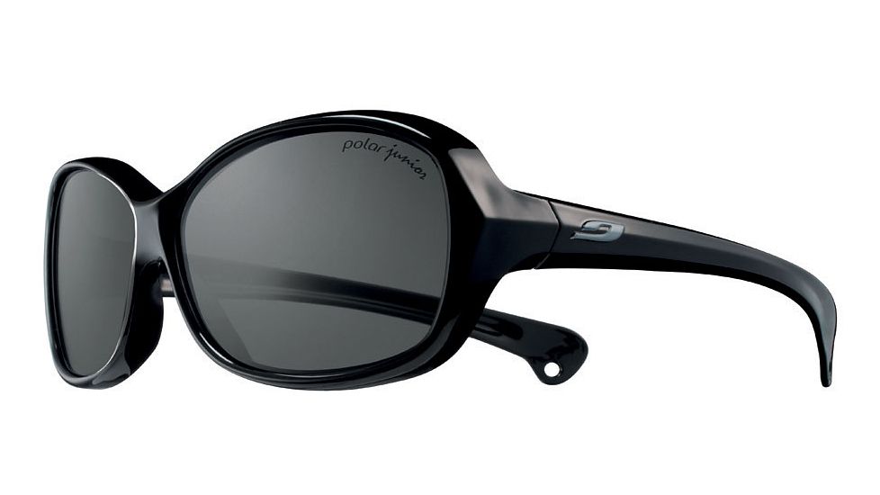 Julbo Naomi Single Vision Prescription Sunglasses, Shiny Black Frame, Polarized Kids Lens, Polarized-J4459214SV