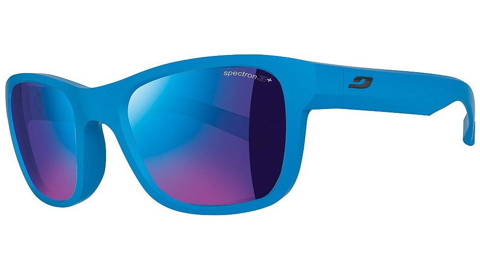 Julbo Reach L Bifocal Prescription Sunglasses, Matte Blue Frame, Spectron 3+ W/ Blue Flash Lens-J4661132BI