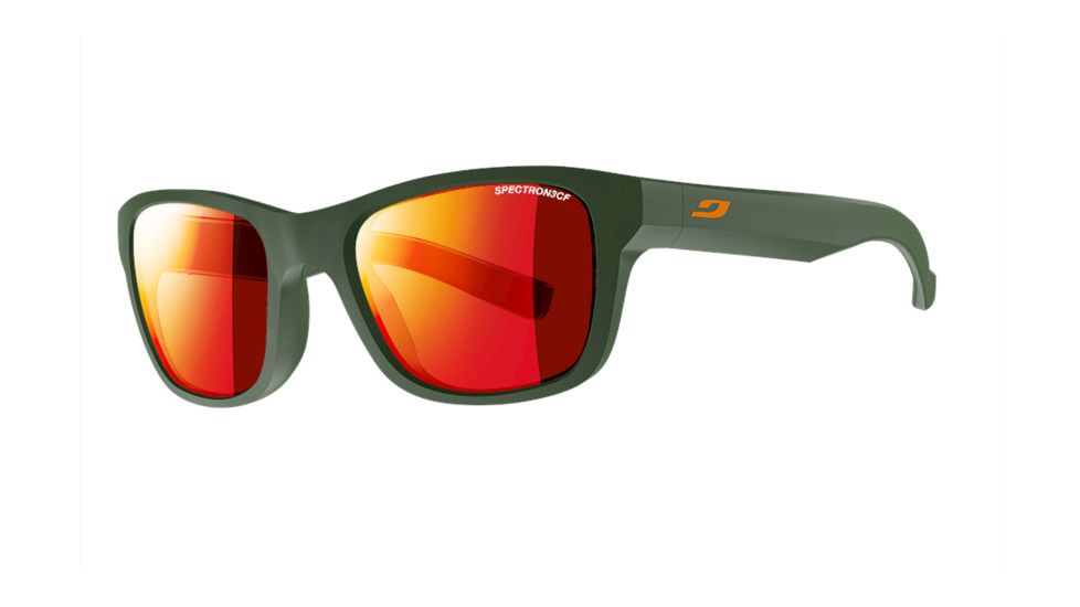 Julbo Reach Single Vision Prescription Sunglasses, Army Frame, J4641154SV
