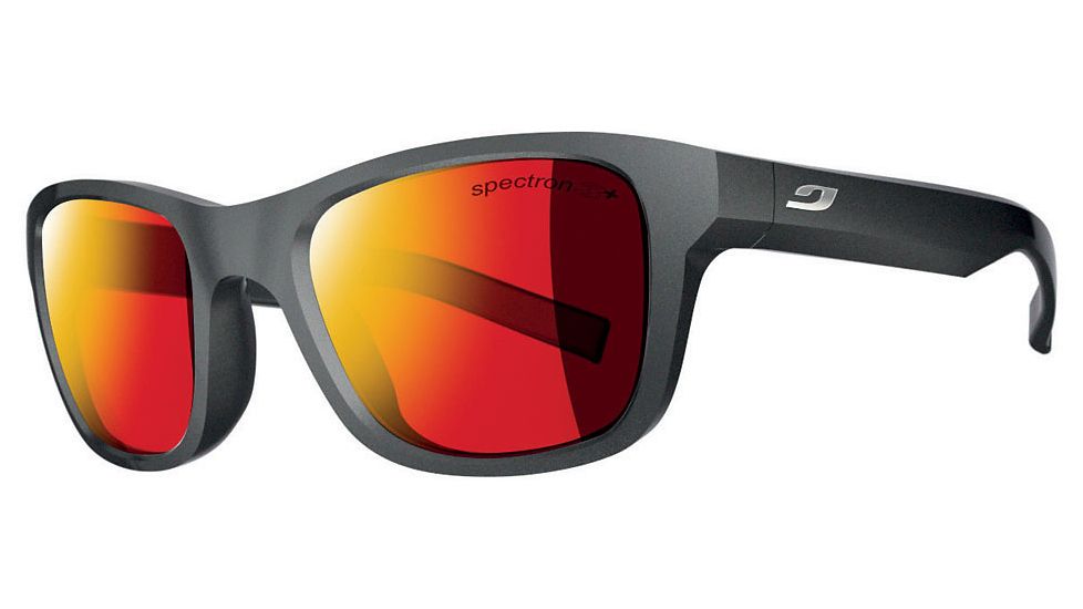 Julbo Reach Single Vision Prescription Sunglasses, Anthracite Frame, Spectron 3 Cf W/ Red Flash Lens-J4641121SV