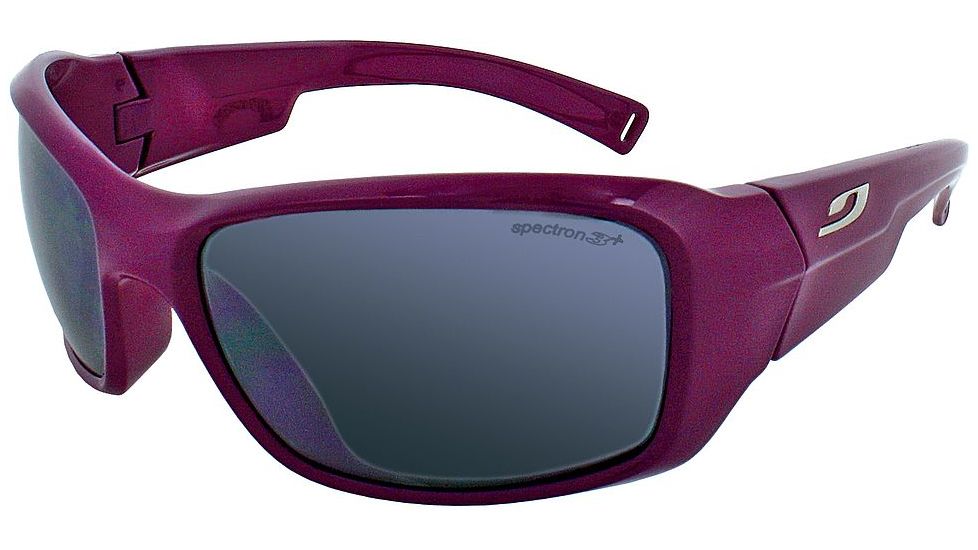 Julbo Rookie Single Vision Prescription Sunglasses, Plum Frame, Spectron 3+ Lens-J4201126SV