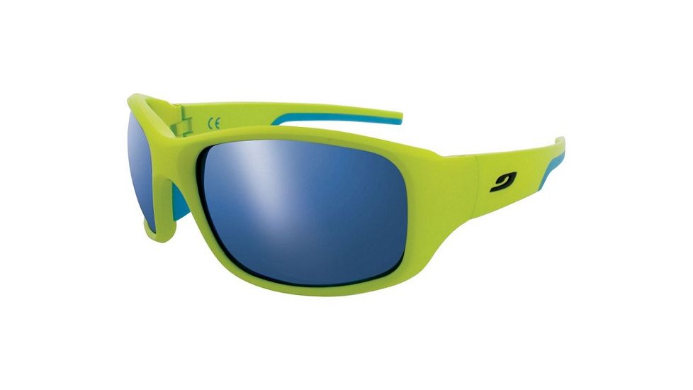 Julbo Stunt Apple Green/Blue Frame w/ Spectron 3+ Lenses 4381116