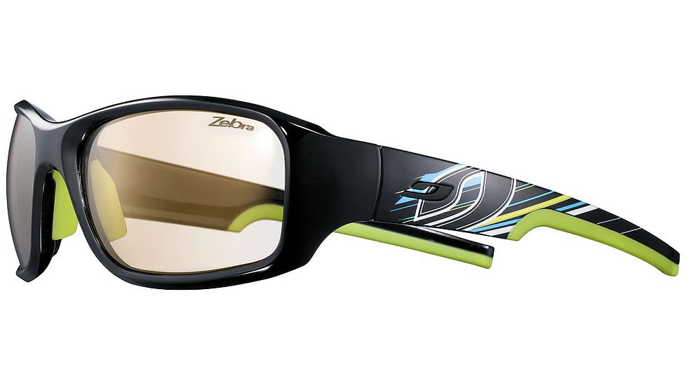 Julbo Stunt Progressive Prescription Sunglasses, Black Frame, Zebra Lens, Photochromic-J4383114PR