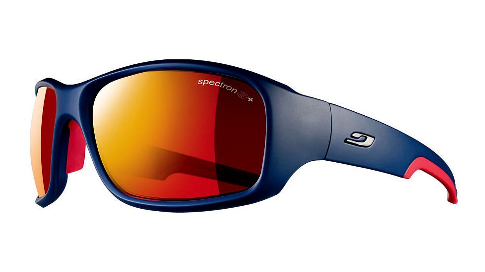 Julbo Stunt Progressive Prescription Sunglasses, Blue / Red Frame, Spectron 3+ Lens-J4381132PR
