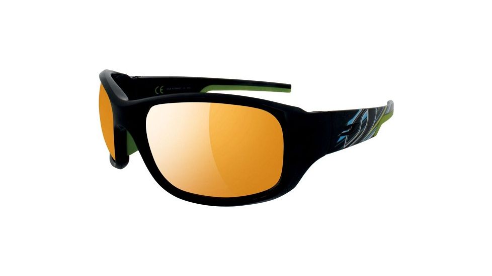 Julbo Stunt Sunglasses Black/Red Frame w/ Spectron 3  Lenses 4381114