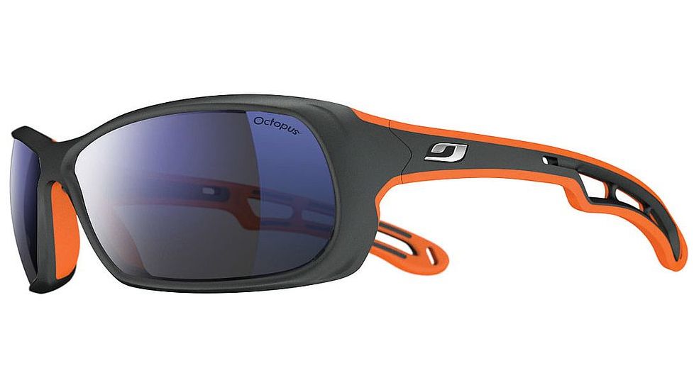 Julbo Swell Bifocal Prescription Sunglasses, Black / Orange Frame, Octopus Lens, Polarized-J4418014BI