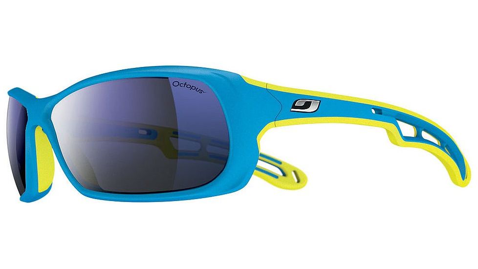 Julbo Swell Bifocal Prescription Sunglasses, Blue / Yellow Frame, Octopus Lens, Polarized-J4418012BI