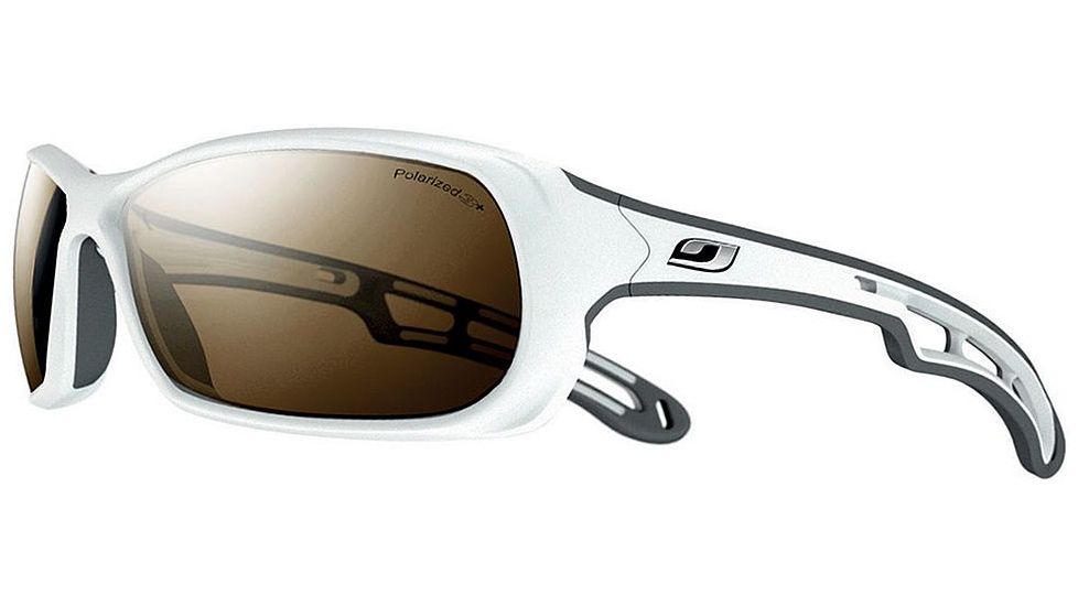 Julbo Swell Bifocal Prescription Sunglasses, White / Grey Frame, Polarized 3+ Lens, Polarized-J4419111BI