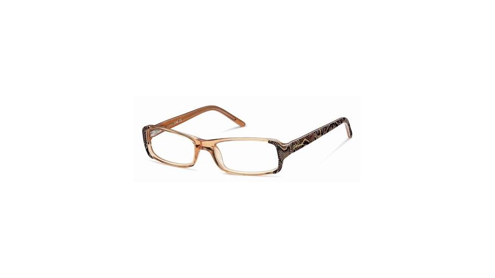 Just Cavalli JC0374 Eyeglass Frames - Light Brown Frame Color