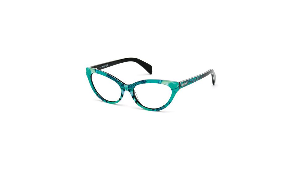 Just Cavalli JC0716 Eyeglass Frames - Dark Green Frame Color