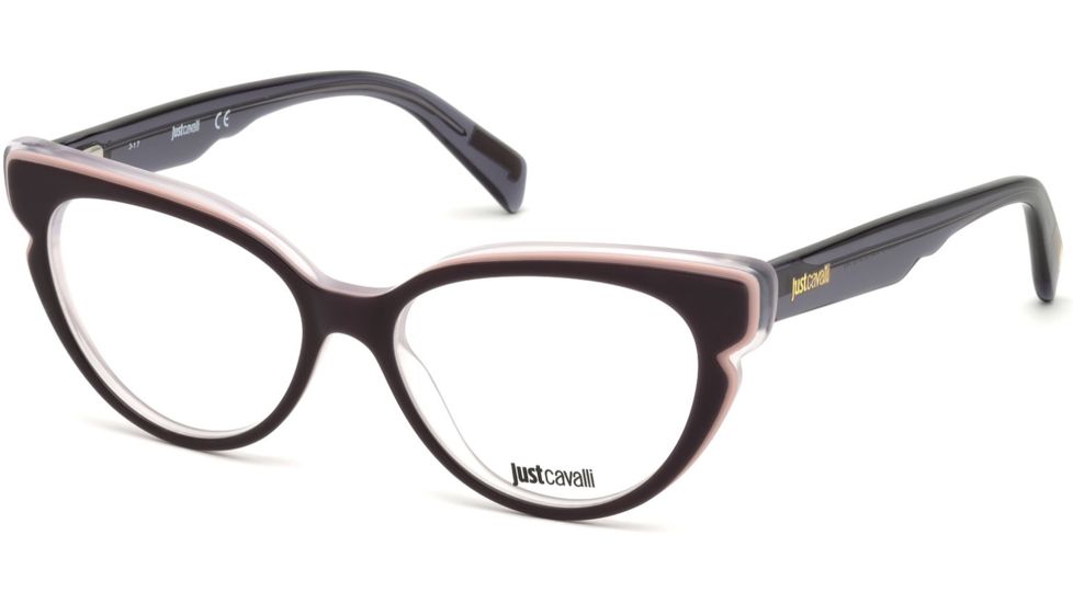 Just Cavalli JC0818 Eyeglass Frames - Blue Frame Color