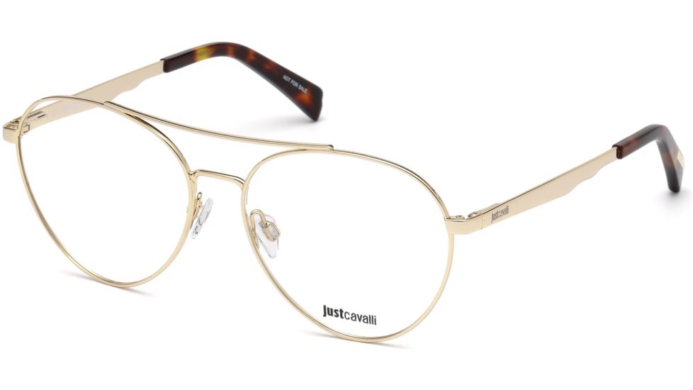 Just Cavalli JC0855 Eyeglass Frames - Gold Frame Color, Gold Lens Color
