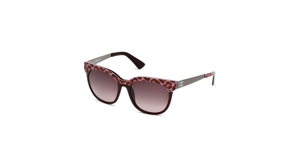 Just Cavalli JC501S Sunglasses - Bordeaux Frame Color, Gradient Brown Lens Color