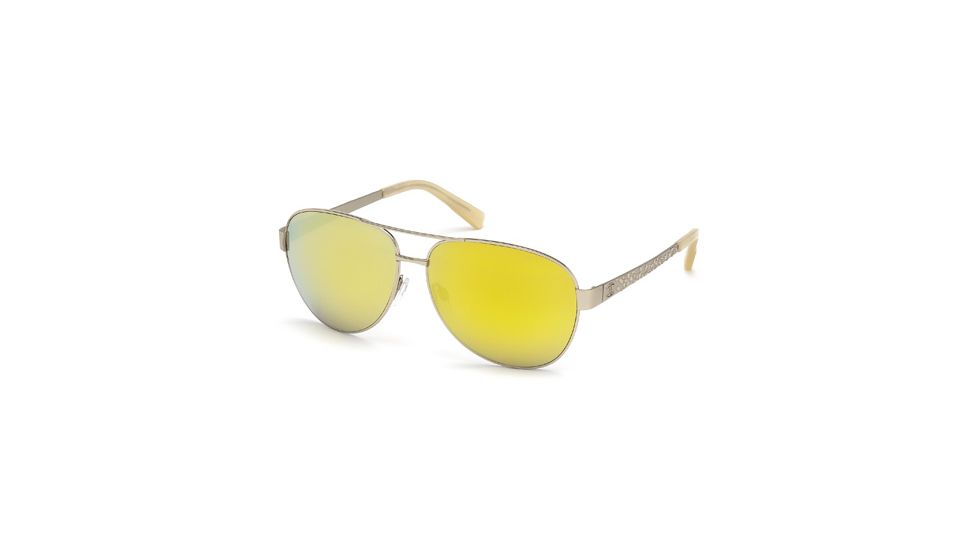 Just Cavalli JC572S Sunglasses - Gold Frame Color, Brown Mirror Lens Color