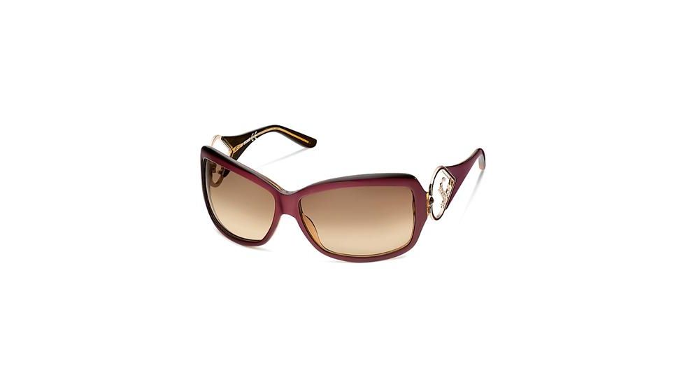 Just Cavalli JC209S Sunglasses - Violet Frame Color, Gradient Smoke Lens Color