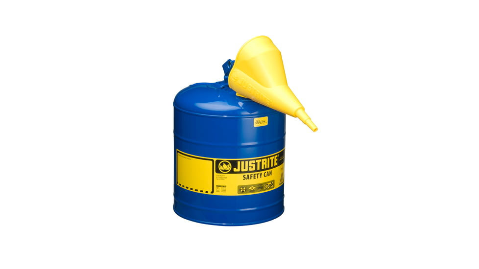 Justrite Safe Can Blu W/funl 1g/4l 7110310, Unit EA