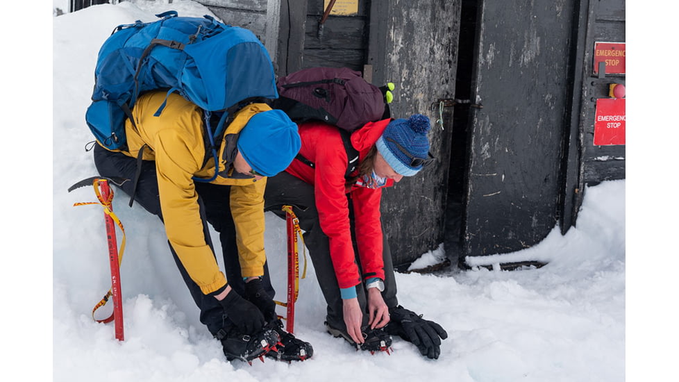 Kahtoola KTS Hiking Crampons, Red, Small/Medium, KT01001