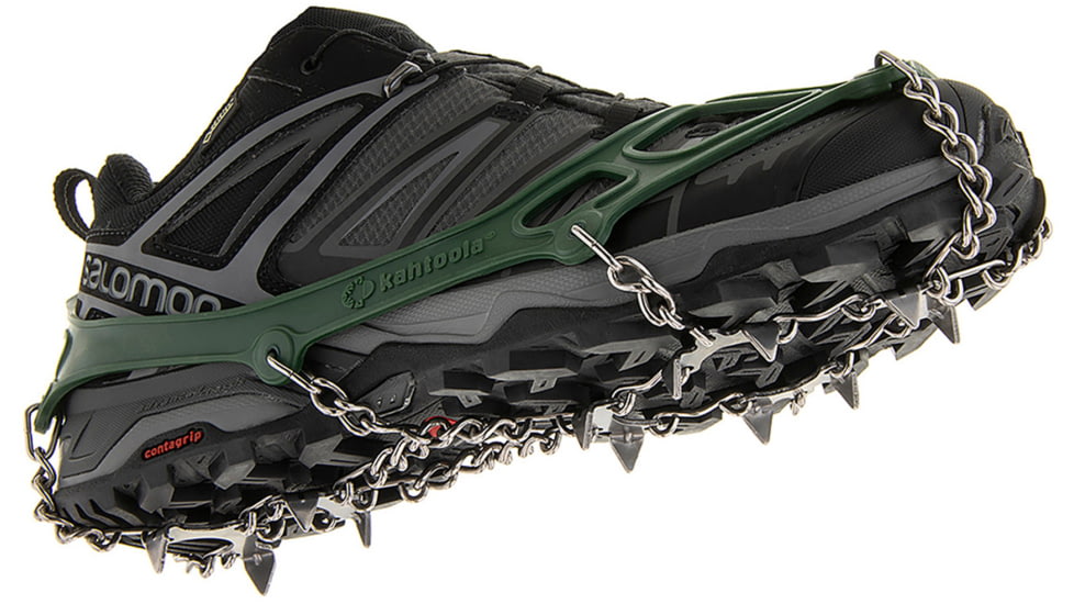 Kahtoola MICROspikes Traction System, Forest Green, Medium, KT02015