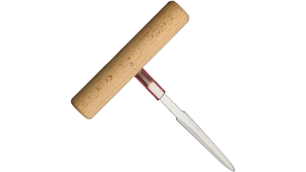 Kanetsune Oyster Knife T Handle, Brown wood T-handle, KC-094