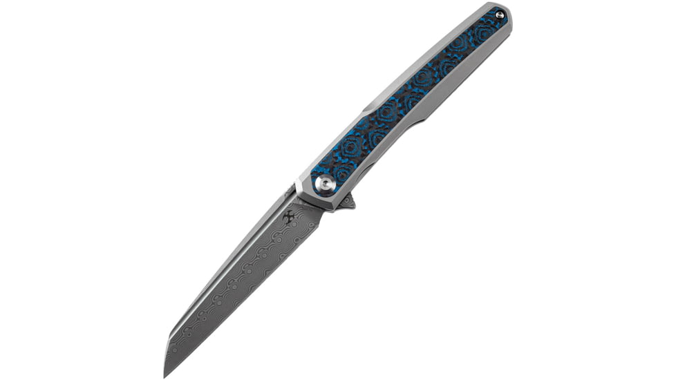 Kansept Knives Arcus Framelock Damascus K1046D2