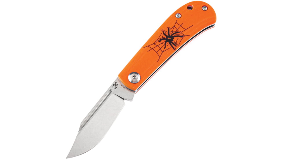 Kansept Knives Bevy Folder Orange Spider