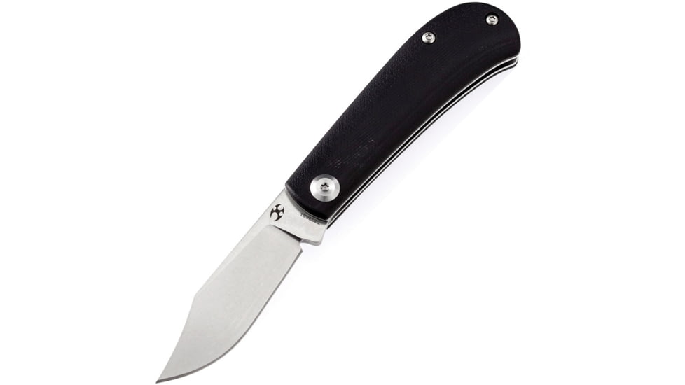 Kansept Knives Bevy Slip Joint Black G10 Knife, T2026S1
