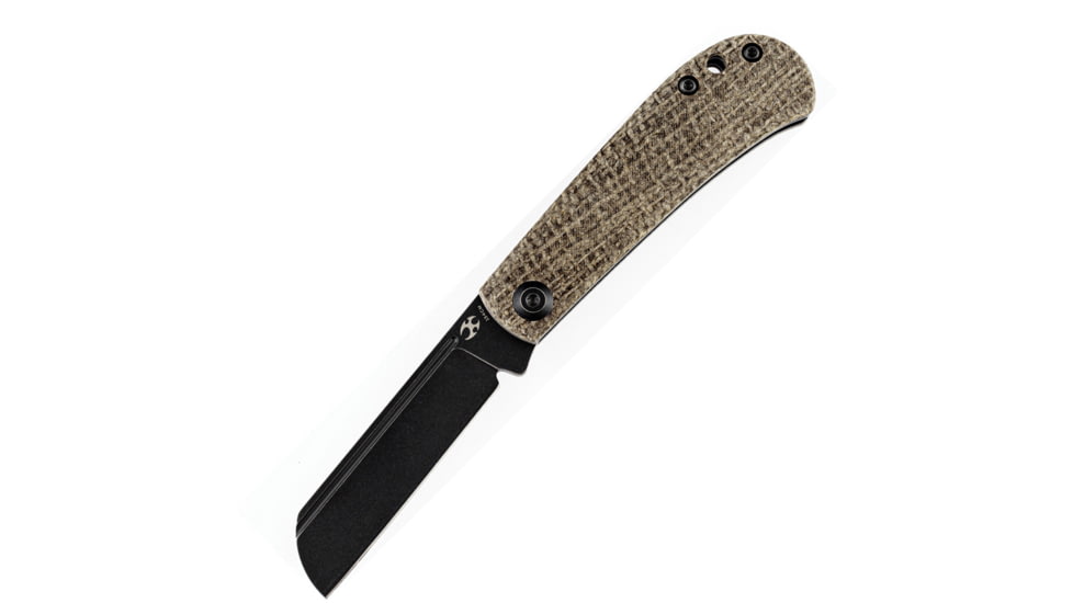 Kansept Knives Bevy Slip Joint Brown Micarta