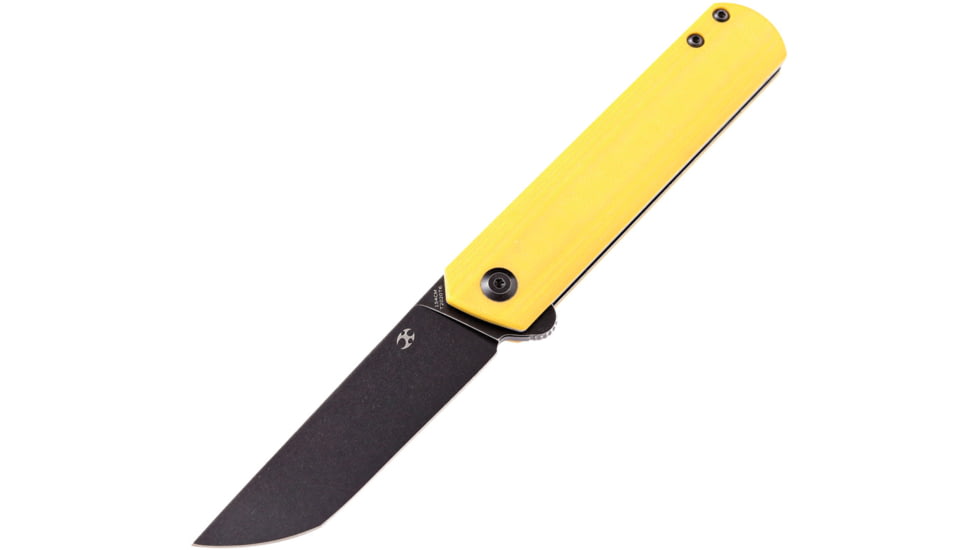 Kansept Knives Foosa Folder Yellow G10