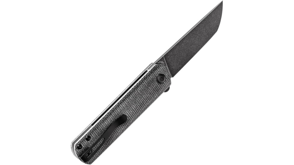 Kansept Knives Foosa Linerlock Black Micarta