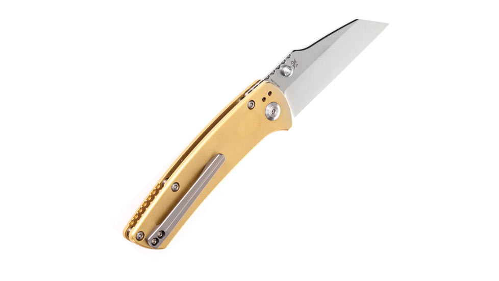 Kansept Knives Main Street Linerlock Brass