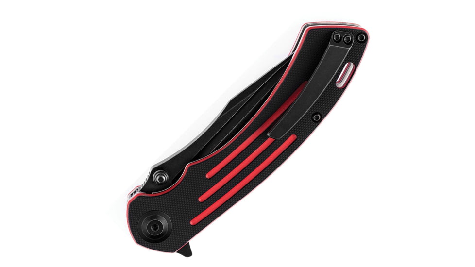 Kansept Knives Pretatout Linerlock Black/Red
