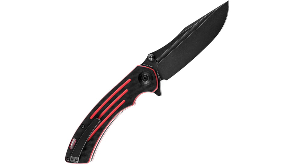 Kansept Knives Pretatout Linerlock Black/Red